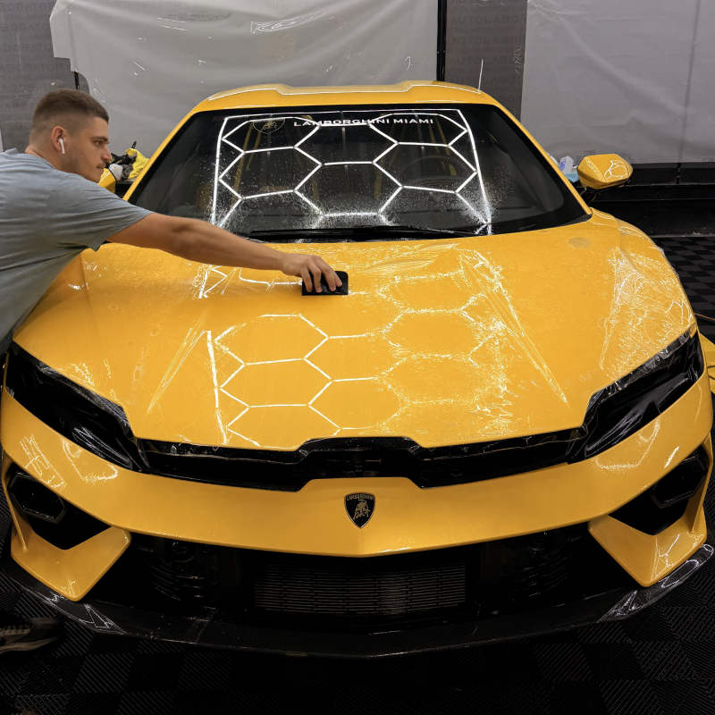 Track Day PPF Miami: Why Speed Multiplies Rock Chip Damage on Your Supercar